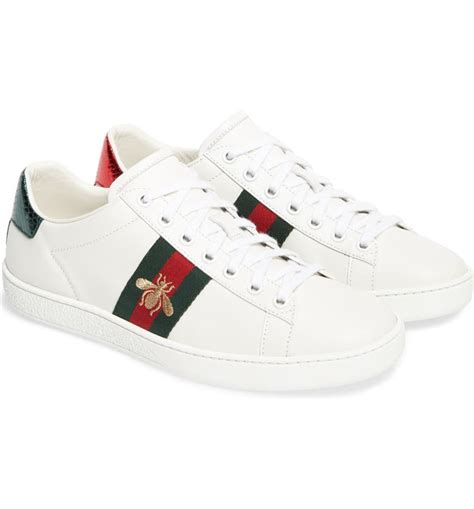 gucci white shoes female|women's gucci shoes nordstrom.